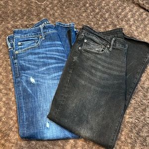 Lot of 2 Men’s American Eagle jeans.  Ne(x)t Level Flex. Size 33 x 30.